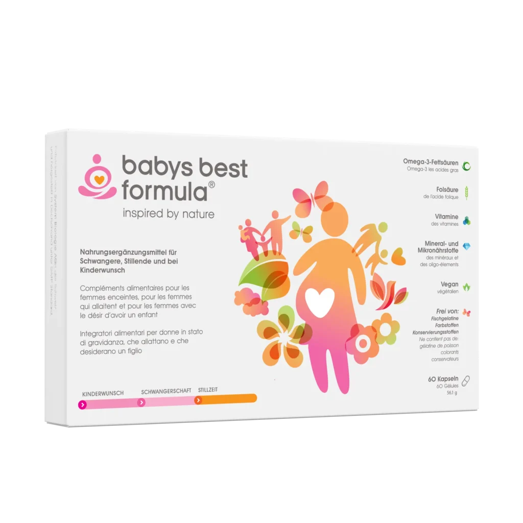 Babys Best Formula® Vitamine Nährstoffe - Mütter & Babys