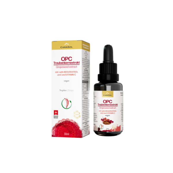 Cannsol OPC Traubenkernextrakt mit Resveratrol u. Vit. C